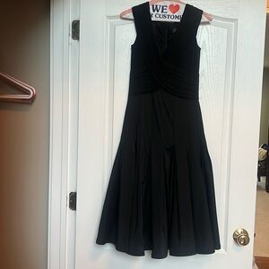 Black cocktail dress